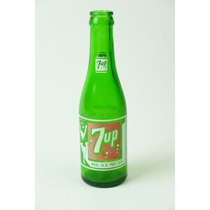 Rare Vintage 1994 7-Up Boise, ID Soda Bottle - 7 fl oz - Collectible Memorabilia